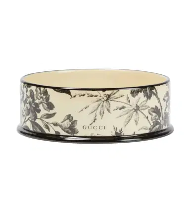 Gucci Herbarium porcelain dog bowl | Thumbnail 1