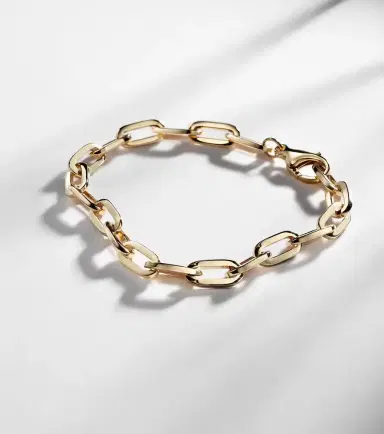 Bucherer Fine Jewellery Link 18kt gold chain bracelet | Thumbnail 4