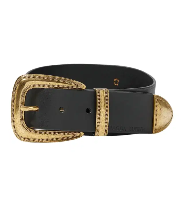 Leather belt