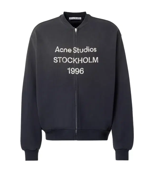 Logo cotton-blend zip-up sweatshirt