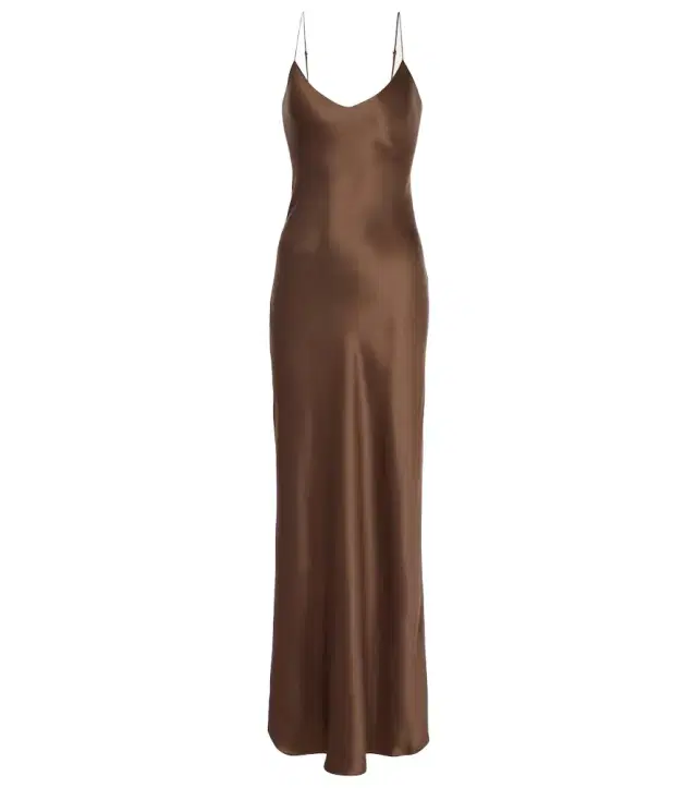 Nili Lotan Cami silk charmeuse slip dress