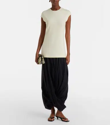 Toteme Draped midi skirt | Thumbnail 2