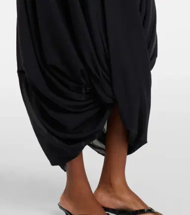 Toteme Draped midi skirt | Thumbnail 3
