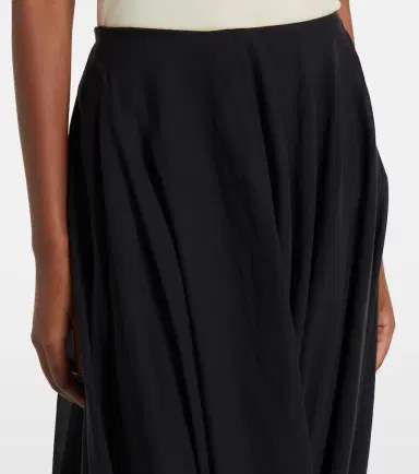 Toteme Draped midi skirt | Thumbnail 4