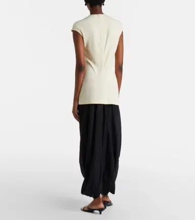 Toteme Draped midi skirt | Thumbnail 6