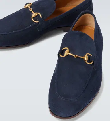 Gucci Jordaan Horsebit suede loafers | Thumbnail 3 Gucci Jordaan Horsebit suede loafers | Thumbnail 3