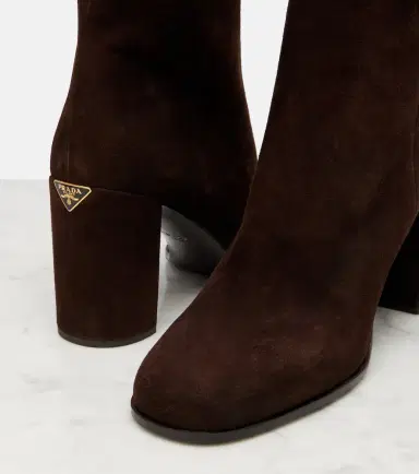 Prada Suede ankle boots | Thumbnail 4 Prada Suede ankle boots | Thumbnail 4