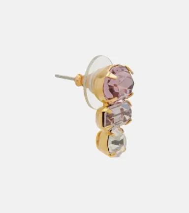 Jennifer Behr Patricia crystal-embellished earrings | Thumbnail 4