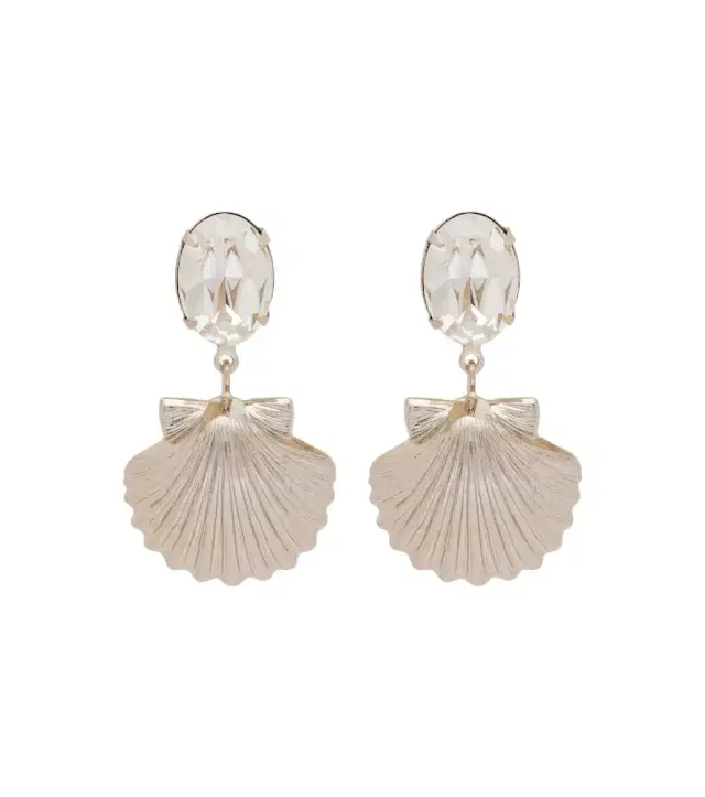 Jennifer Behr Capesante embellished drop earrings