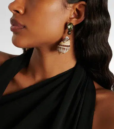 Jennifer Behr Alon crystal-embellished earrings | Thumbnail 6
