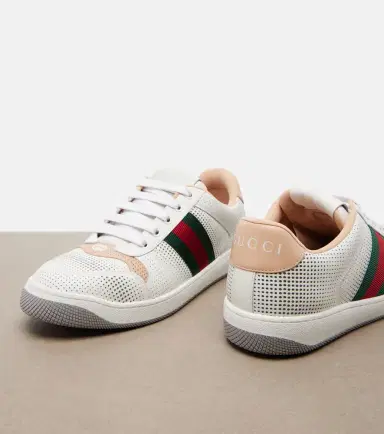 Gucci Screener leather sneakers | Thumbnail 3