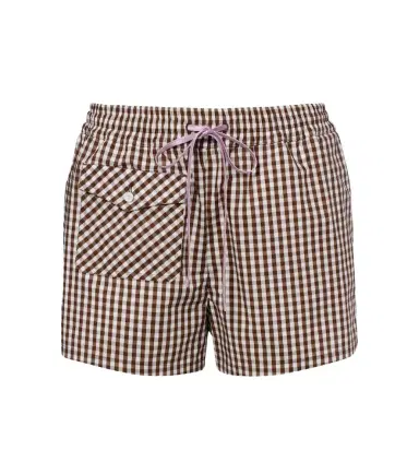 Valentino Gingham cotton poplin shorts | Thumbnail 1 Valentino Gingham cotton poplin shorts | Thumbnail 1