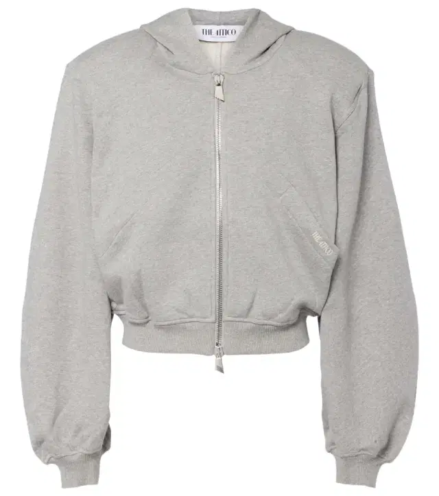 The Attico Cotton jersey hoodie