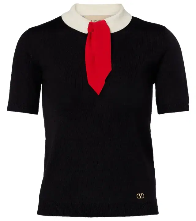 Valentino Maglia VLogo wool-blend sweater