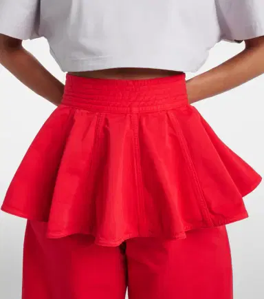 Alaïa Alaïa Peplum denim belt | Thumbnail 2