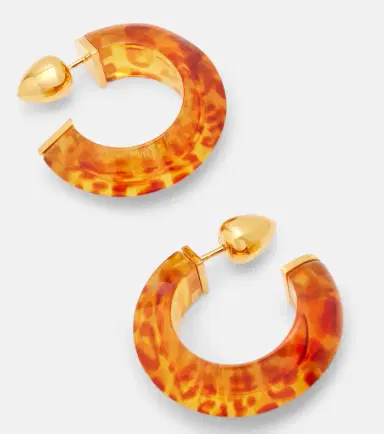 Alaïa Alaïa Edge hoop earrings | Thumbnail 3