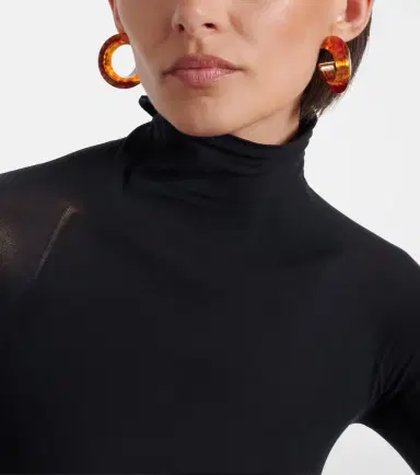 Alaïa Alaïa Edge hoop earrings | Thumbnail 5