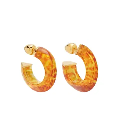 Alaïa Alaïa Edge hoop earrings | Thumbnail 1