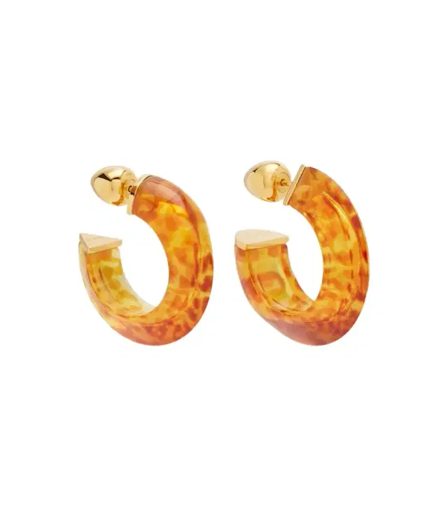Alaia Alaïa Edge hoop earrings