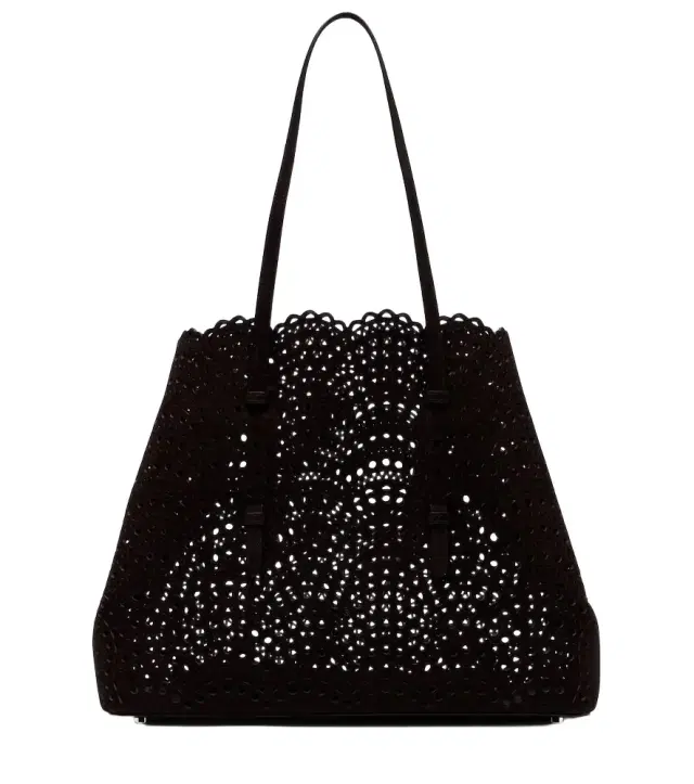 Alaia Alaïa Mina 37 Large leather tote bag