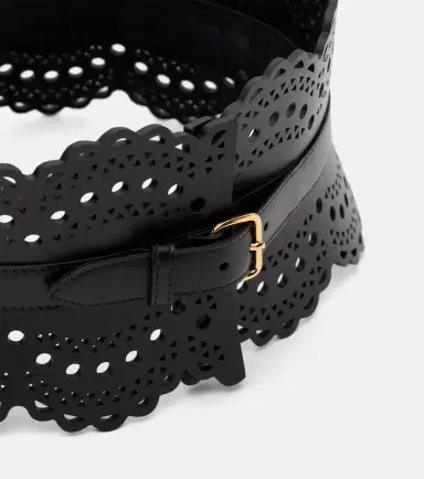 Alaïa Alaïa Vienne Wave leather belt | Thumbnail 2 Alaïa Alaïa Vienne Wave leather belt | Thumbnail 2