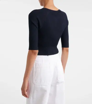 'S Max Mara 'S Max Mara Cropped virgin wool cardigan | Thumbnail 6