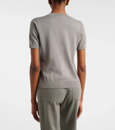 'S Max Mara Cotton, silk, and cashmere top | Thumbnail 5