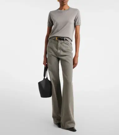 'S Max Mara Cotton, silk, and cashmere top | Thumbnail 6