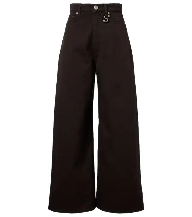 Siamese wide-leg jeans