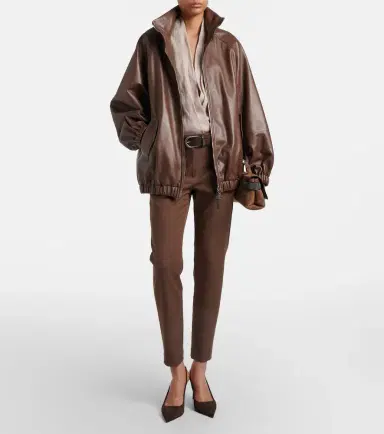 Brunello Cucinelli Essence Small suede top-handle bag | Thumbnail 5 Brunello Cucinelli Essence Small suede top-handle bag | Thumbnail 5