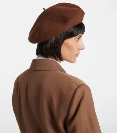 Brunello Cucinelli Monili wool beret | Thumbnail 4