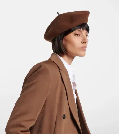 Brunello Cucinelli Monili wool beret | Thumbnail 5