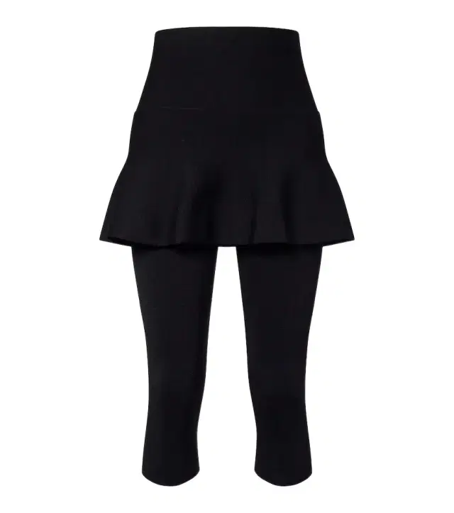 Alaia Alaïa Cropped peplum leggings