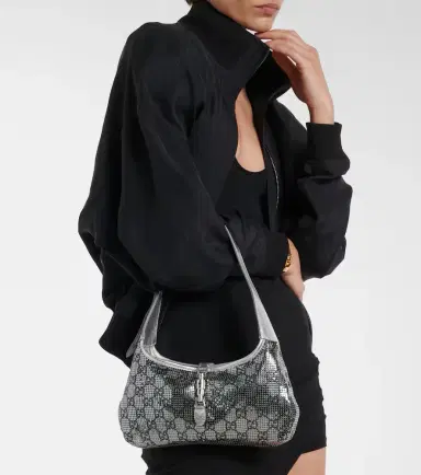 Gucci Jackie Slim GG mesh shoulder bag | Thumbnail 2