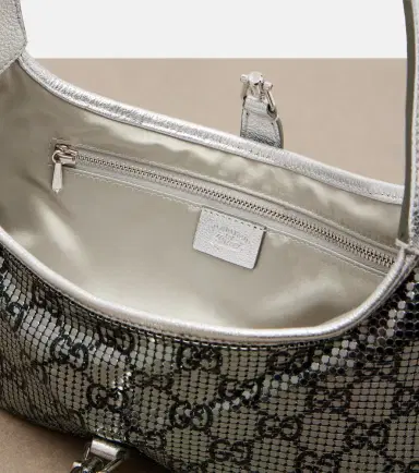Gucci Jackie Slim GG mesh shoulder bag | Thumbnail 5