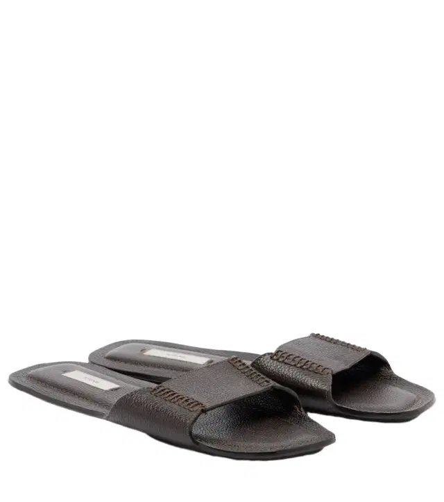 Toteme Leather slides