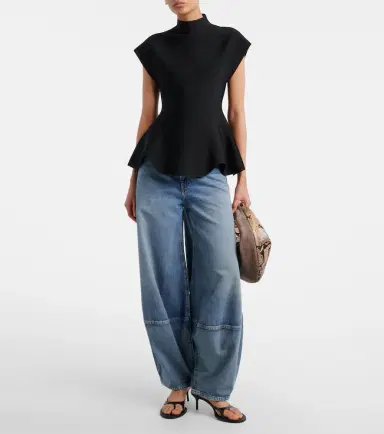 AGOLDE Lantern barrel-leg jeans | Thumbnail 6