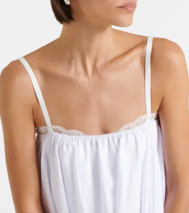 Staud Cecily cotton poplin minidress | Thumbnail 4 Staud Cecily cotton poplin minidress | Thumbnail 4