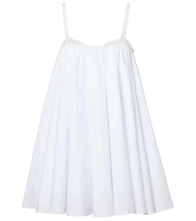 Cecily cotton poplin minidress