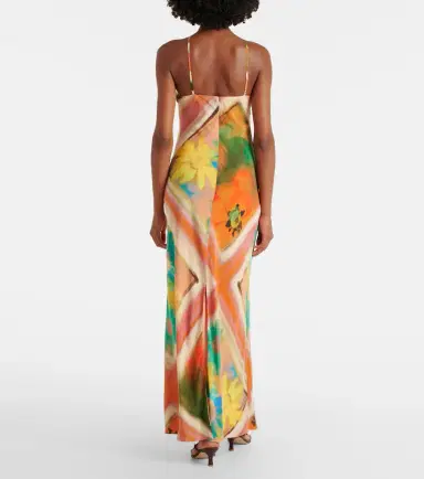 Staud Cubism floral maxi dress | Thumbnail 2
