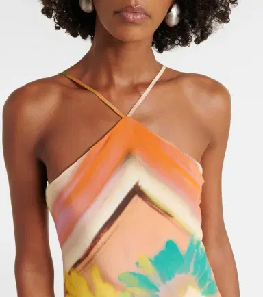 Staud Cubism floral maxi dress | Thumbnail 3
