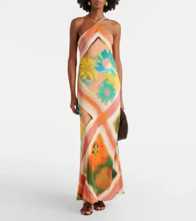 Staud Cubism floral maxi dress | Thumbnail 4