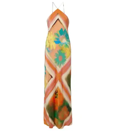 Staud Cubism floral maxi dress | Thumbnail 1