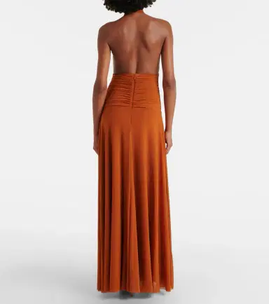 Staud Alessandra halterneck mesh maxi dress | Thumbnail 5 Staud Alessandra halterneck mesh maxi dress | Thumbnail 5