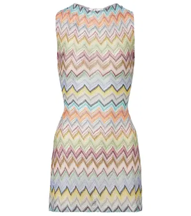Missoni Zigzag lamé minidress | Thumbnail 1