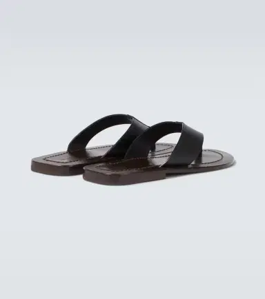 The Row Dan leather thong sandals | Thumbnail 4 The Row Dan leather thong sandals | Thumbnail 4