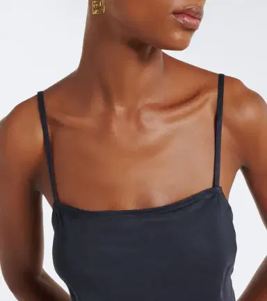 LESET Daniel open-back crop top | Thumbnail 4