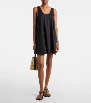 LESET Yoko cotton poplin minidress | Thumbnail 2 LESET Yoko cotton poplin minidress | Thumbnail 2
