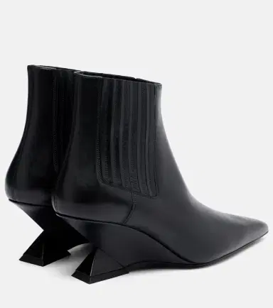The Attico Cheope leather ankle boots | Thumbnail 2