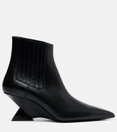 The Attico Cheope leather ankle boots | Thumbnail 4